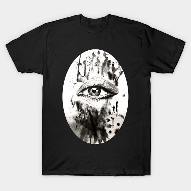 eye T-Shirt by NemfisArt